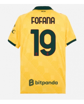 AC Milan Youssouf Fofana #19 Maglia Gara Terza Repliche 2025-26 Maniche Corte